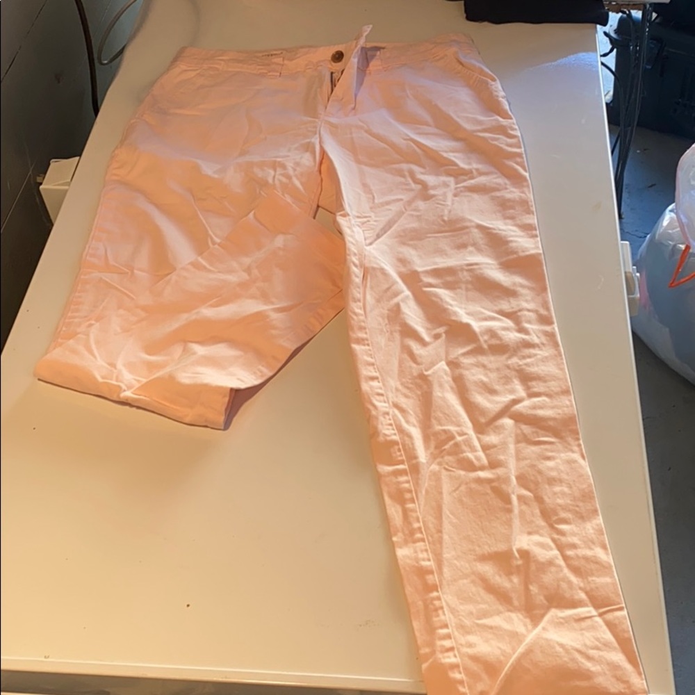 Gap pink khaki pants